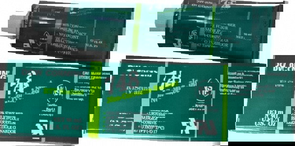 Joint Sealant: 3 oz Tube, Off-White, RTV Silicone